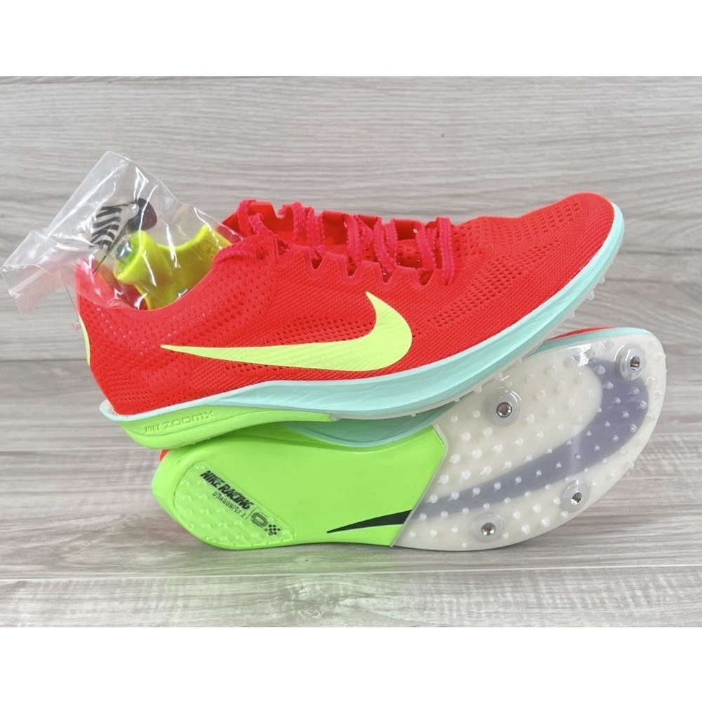 Nike Air ZoomX Dragonfly 2 Track Spikes Crimson Red Men's Size 4 = Women's 5.5